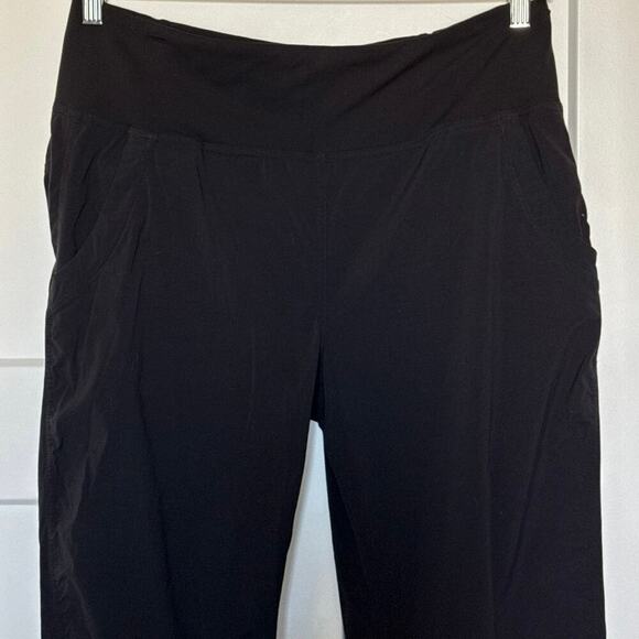 Prana Summit Jogger Pants Womens Solid Black Size XL - Picture 6 of 11